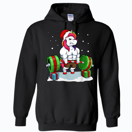 Festive Unicorn Hoodie